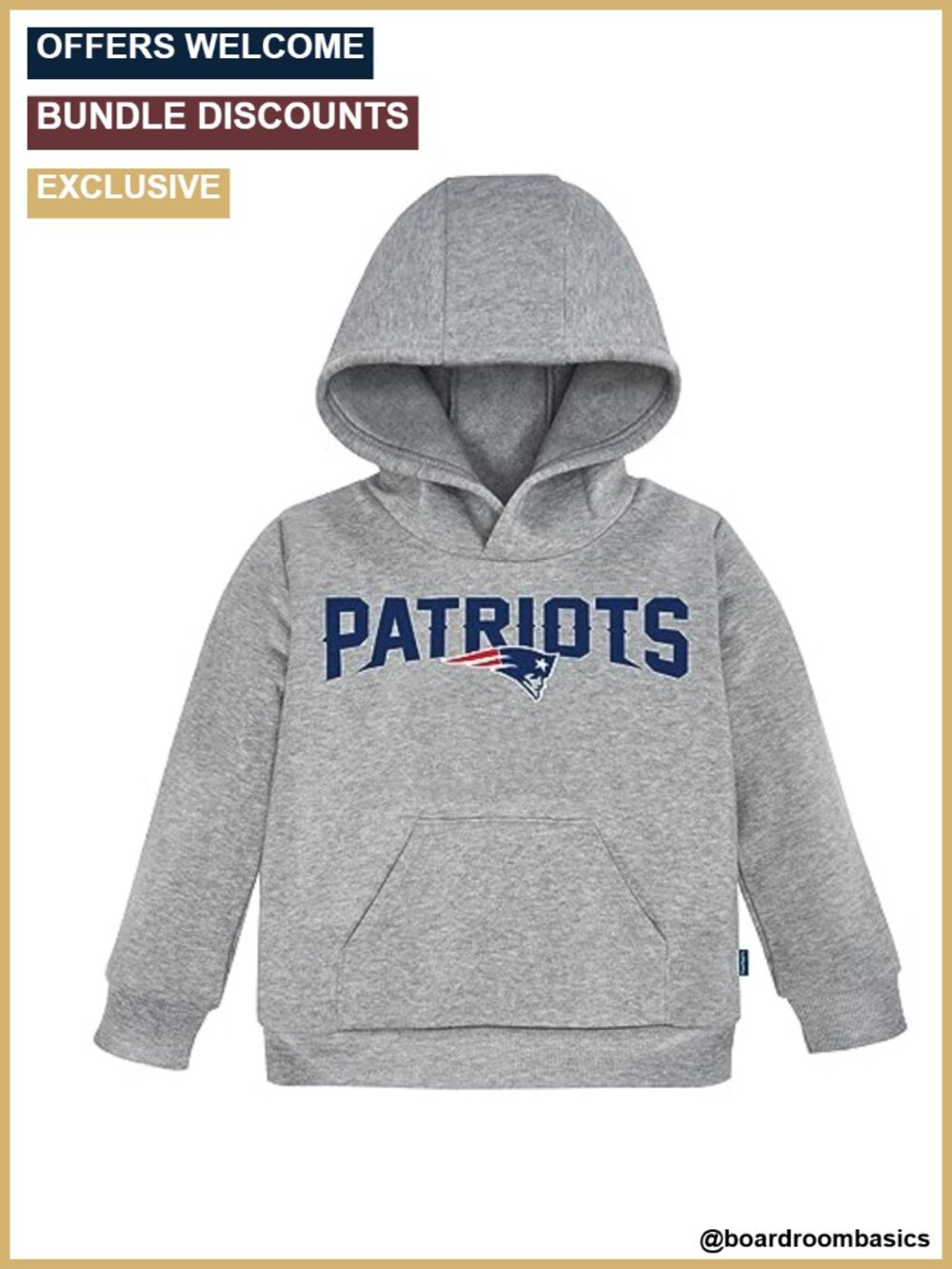 Kids Fleece Hoodie Sweatshirt NFL Team Pullover Hooded